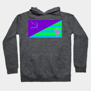 Fully Automated Luxury Queer Space Communism Flag Hoodie